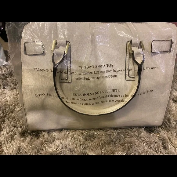 Merona White Satchel - Picture 2 of 8